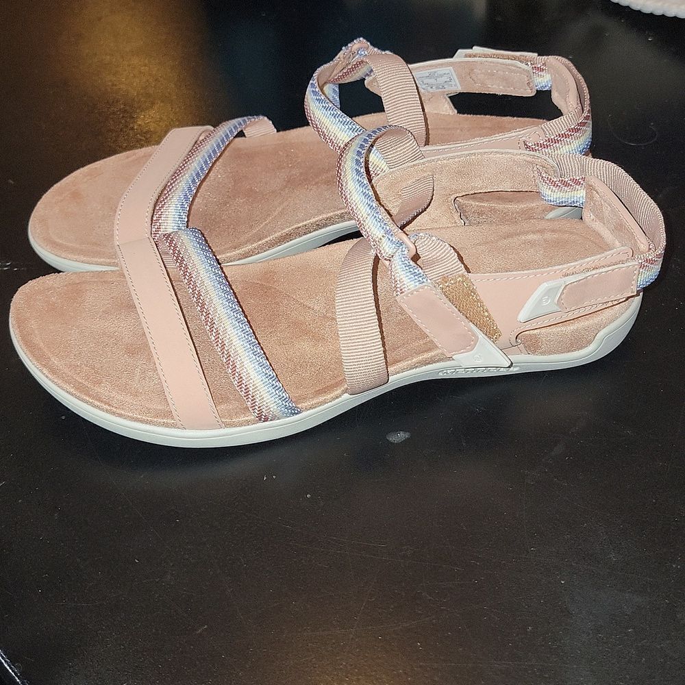 Merrell Tuscany District Mendi Backstrap Air Cushion Memory Foam Sandals Size 9